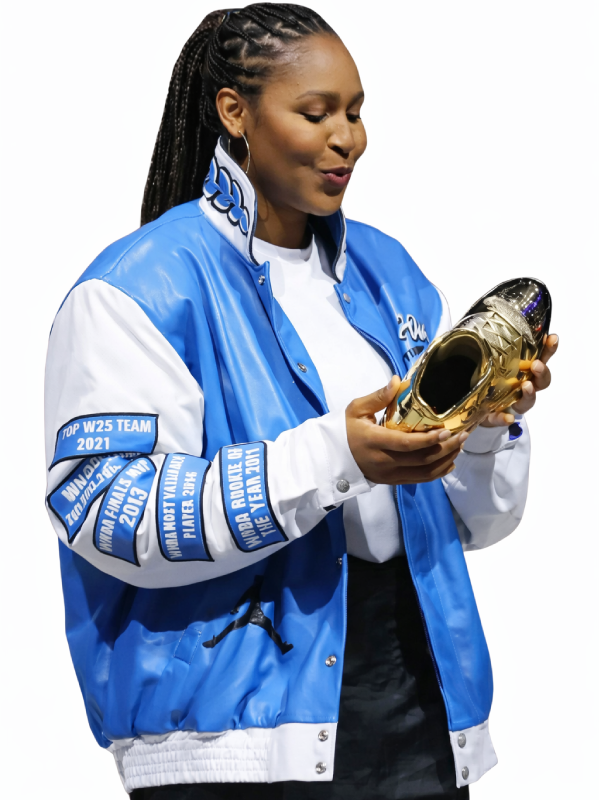 Retirement Celebration Jeff Hamilton Maya Moore Jacket