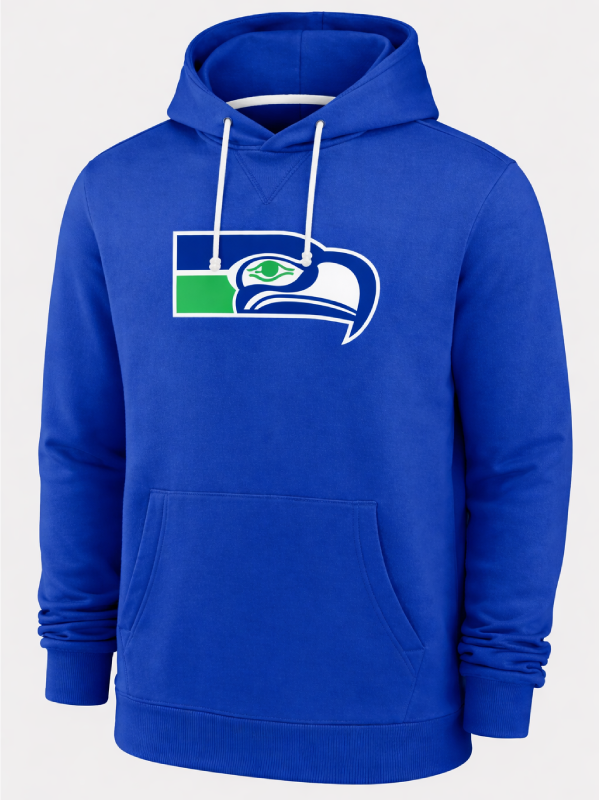 Riq Woolen Seattle Seahawks 2025 Sideline Hoodie