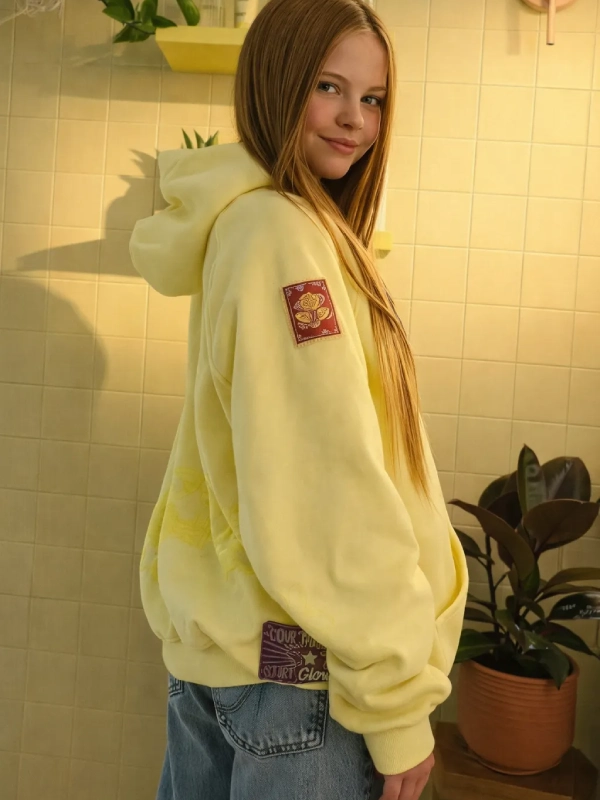 Salish-Matter Sincerely Yours Hoodie Yellow