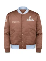 Super Bowl LX Legacy Brown Bomber Jacket