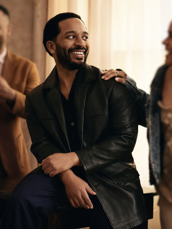 The Dutchman 2025 Premiere Andre Holland Black Leather Jacket