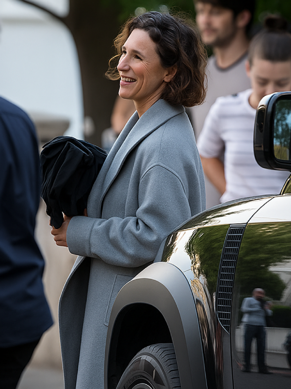 The-Night-Manager-Indira-Varma-Grey-Coat