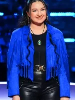 The-Voice-Season-27-Hailey-Wright-Blue-Fringed-Jacket