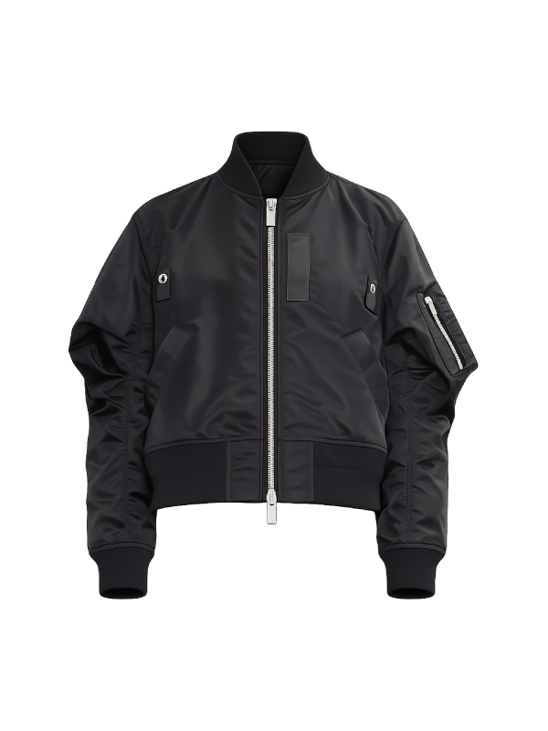 Athena-Grant-9-1-1-S09-Angela-Bassett-Black-Bomber-Jacket