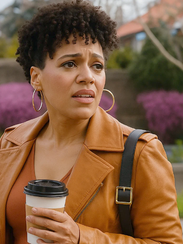 Bethany-Brown-Murder-In-A-Small-Town-S02-Laila-Jackson-Brown-Leather-Jacket