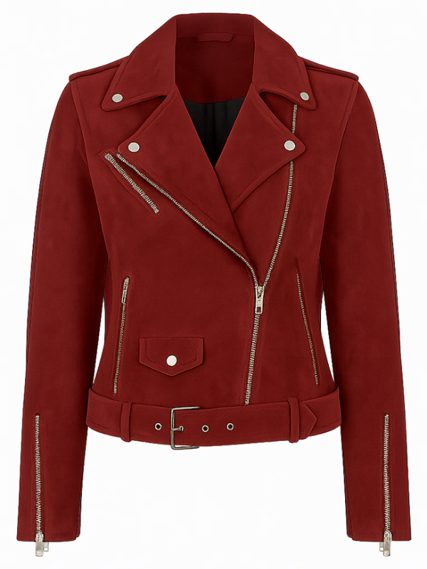 Bethany-Brown-Murder-In-A-Small-Town-S02-Laila-Jackson-Maroon-Suede-Jacket