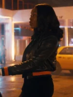 Brilliant Minds S02 Tamberla Perry Black Jacket