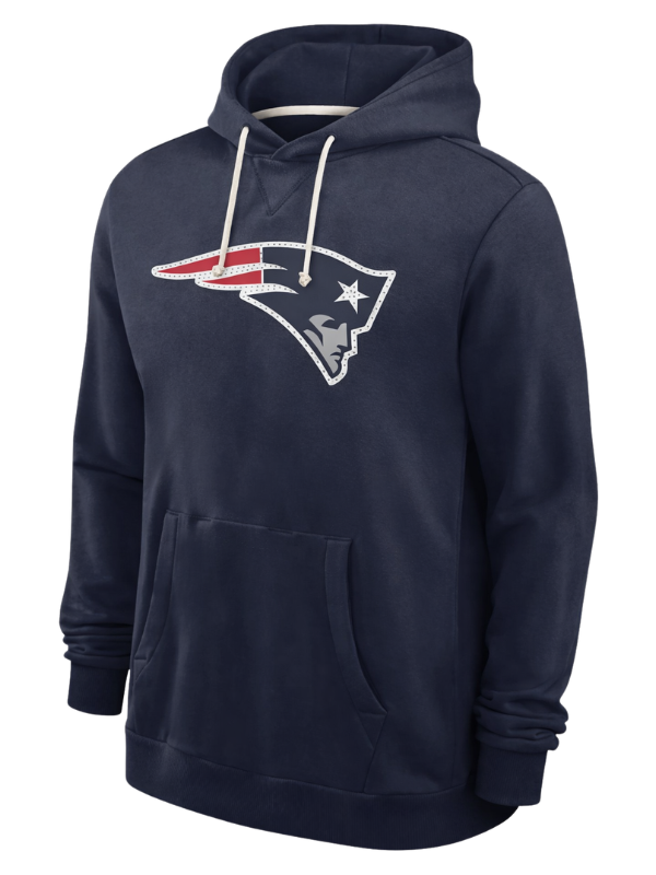 Christian Gonzalez Patriots Super Bowl LX Sideline Hoodie Navy Blue