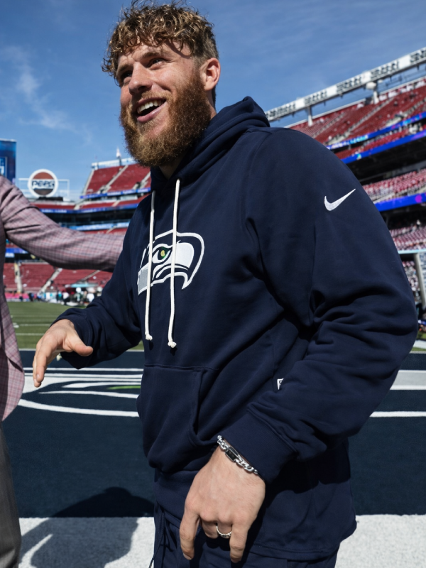 Cooper Kupp Seahawks Super Bowl LX Sideline Hoodie