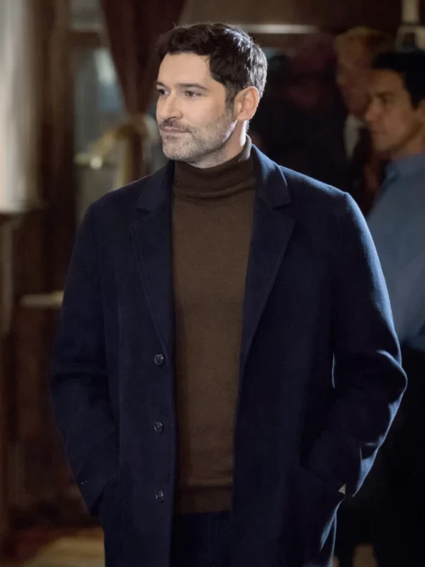 Hart Hoxton CIA S01 Tom Ellis Black Coat