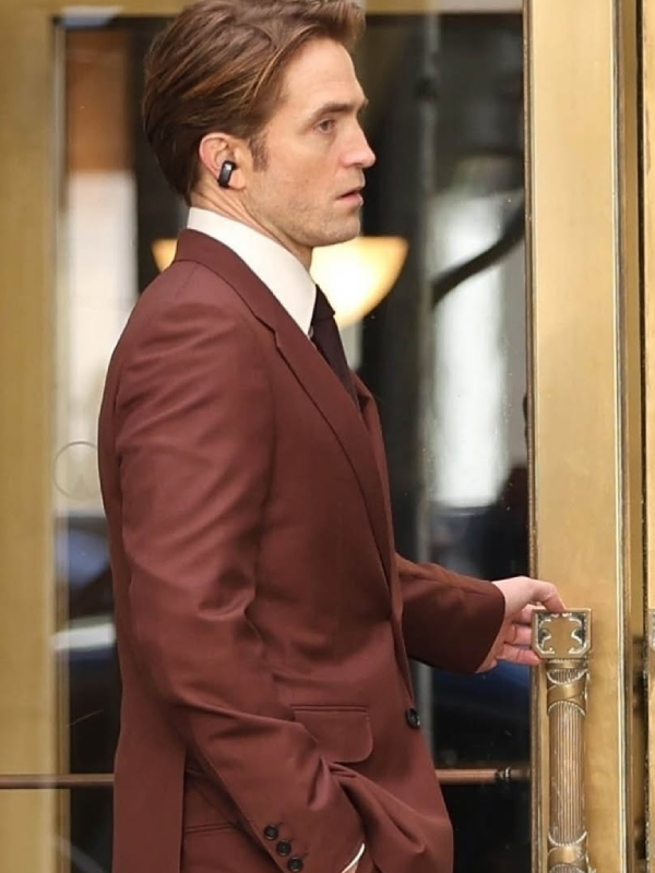 Here-Comes-The-Flood-Robert-Pattinson-Maroon-Blazer