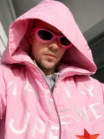 Justin Bieber Marty Supreme Pink Jacket