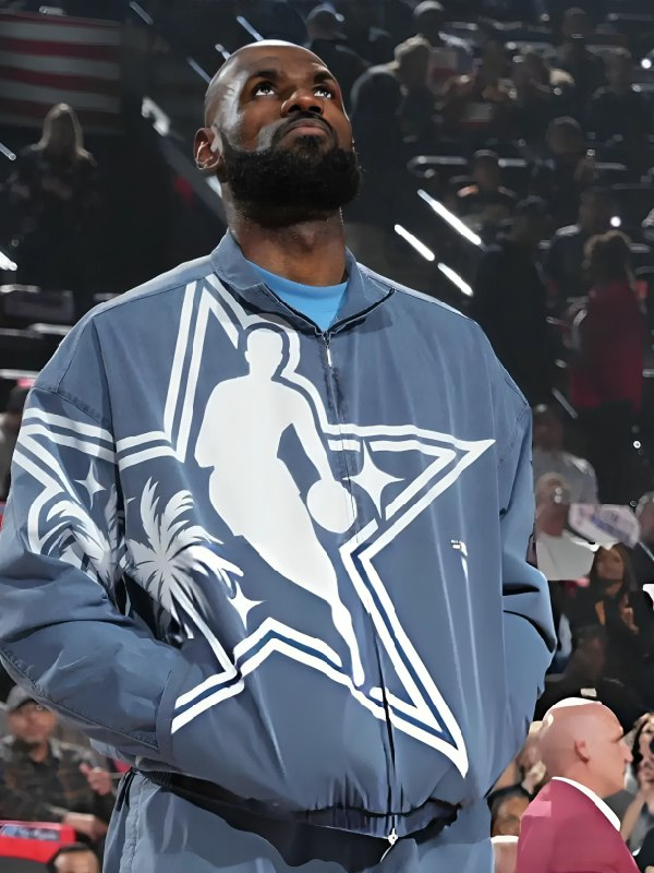 LeBron James 75th All-Star Game 2026 Warm Up Jacket