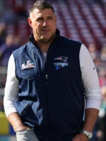 Mike Vrabel Patriots Super Bowl LX T Strong Vest Navy Blue