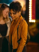 Murder-In-A-Small-Town-S02-Laila-Jackson-Brown-Jacket