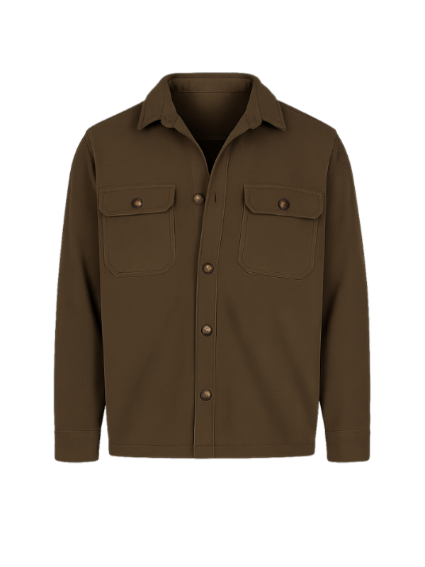 Rossif-Sutherland-Murder-in-a-Small-Town-S02-Karl-Alberg-Brown-Cotton-Jacket