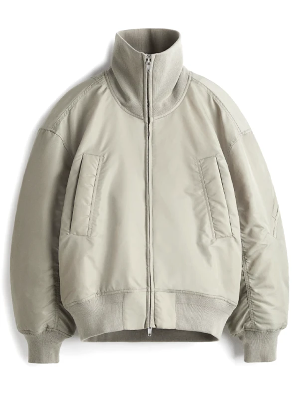 Super Bowl 2026 Show Jessica Alba Grey Jacket