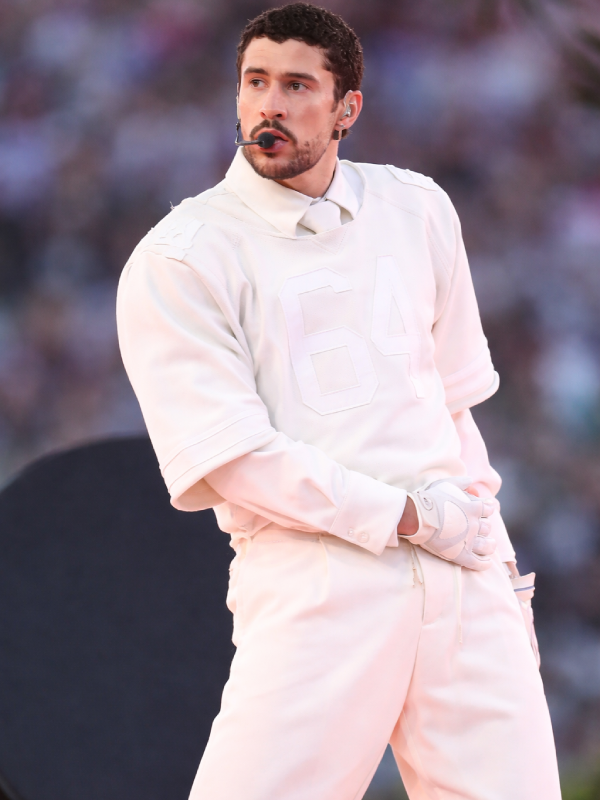 Super Bowl LX Halftime Show Bad Bunny Ocasio 64 Shirt Cream