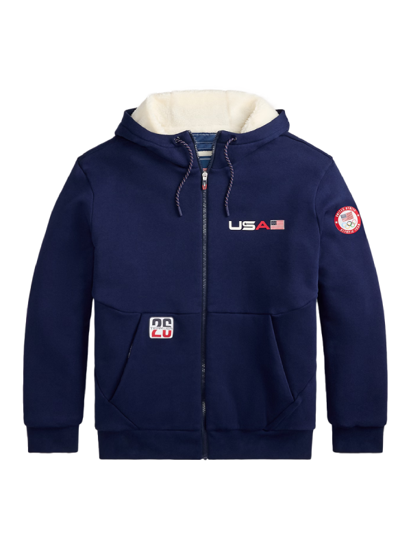 Team USA Winter Olympics 2026 Hoodie Blue
