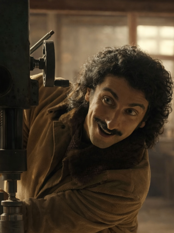 The-Big-Fake-Pietro-Castellitto-Brown-Jacket-1