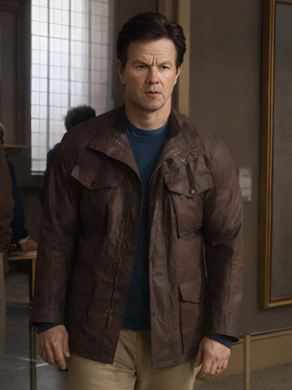 The-Family-Plan-2-Mark-Wahlberg-Brown-Jacket