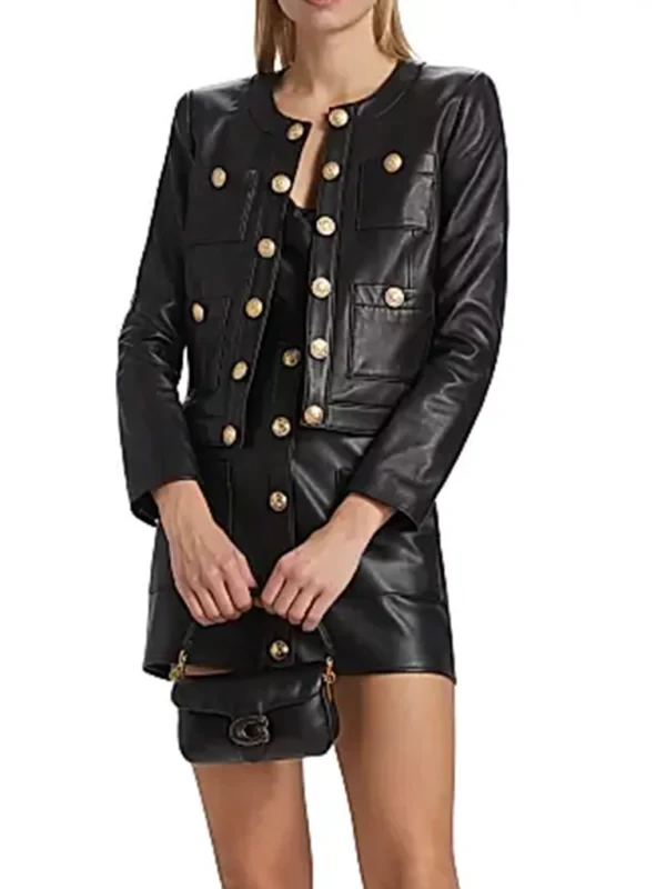 The Lincoln Lawyer S04 Emmanuelle Chriqui Jeanine Ferrigno Black Jacket