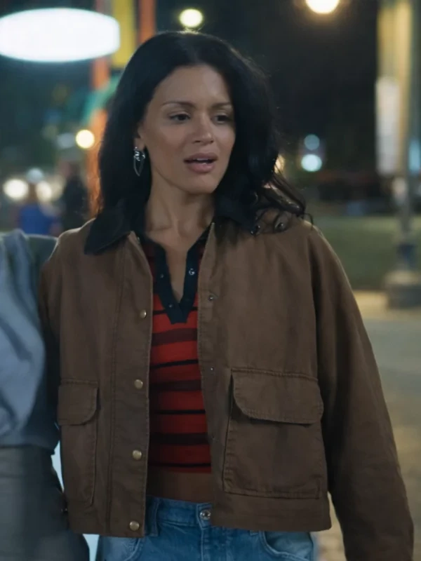 The Lincoln Lawyer S04 Gigi Zumbado Brown Jacket