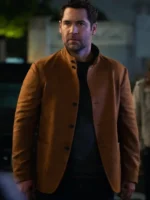 The Lincoln Lawyer S04 Manuel Garcia Rulfo Brown Jacket