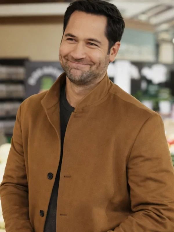 The Lincoln Lawyer S04 Mickey Haller Manuel Garcia Rulfo Brown Jacket