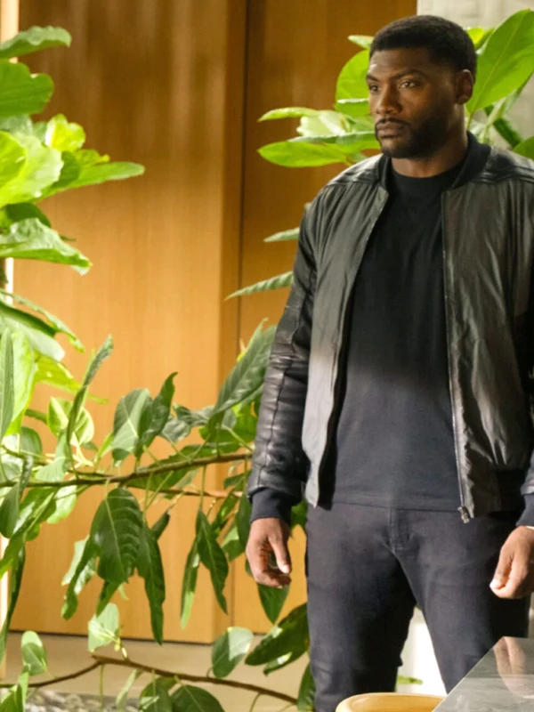 Watson S02 Jamall Johnson Black Bomber Jacket