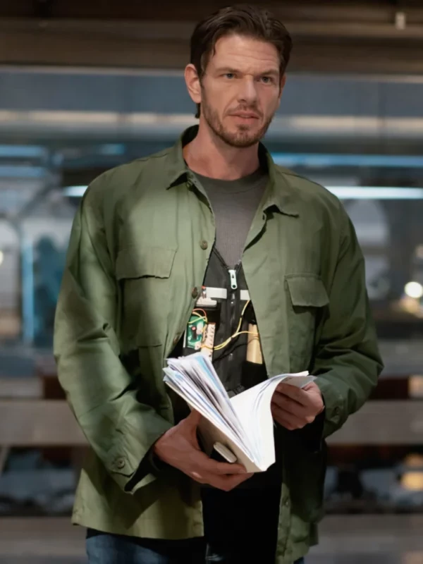 Watson S02 Jon Beavers Green Jacket