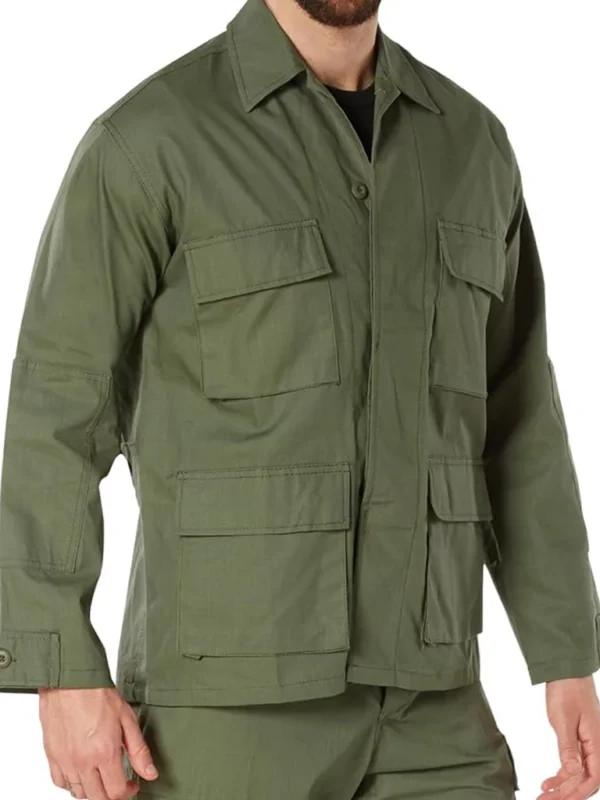 Watson S02 Jon Beavers William Fitzgerald Green Jacket