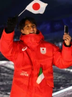 Winter Olympics 2026 Team Japan Opening Ceremony Jacket Red