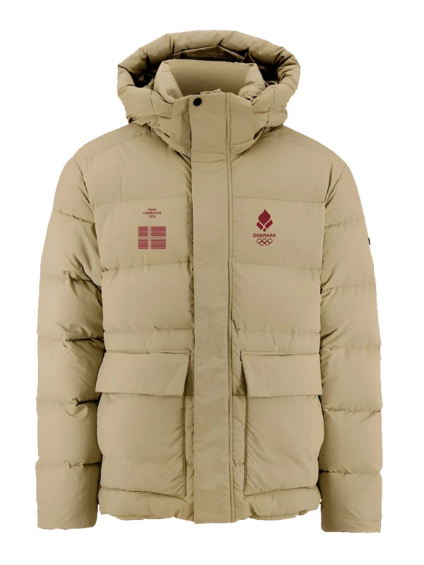 Winter Team Denmark Beige Jacket