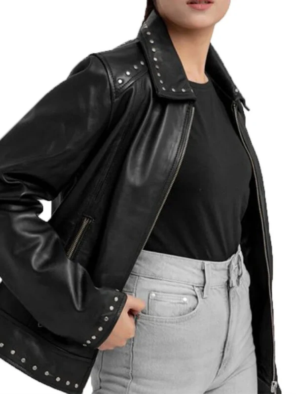 studded-black-leather-biker-jacket-womens