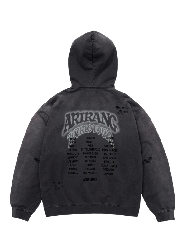 BTS Arirang World Tour Zip Up Hoodie