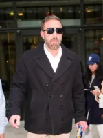 Ben Affleck NYC 2026 Black Peacoat