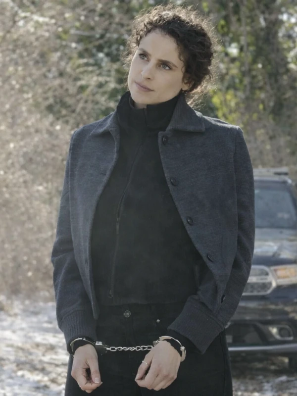 CIA S01 Melinda Michael Grey Wool Jacket