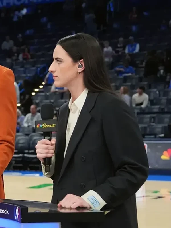 Caitlin Clark New York Knicks v Oklahoma City Thunder Blazer For Sale