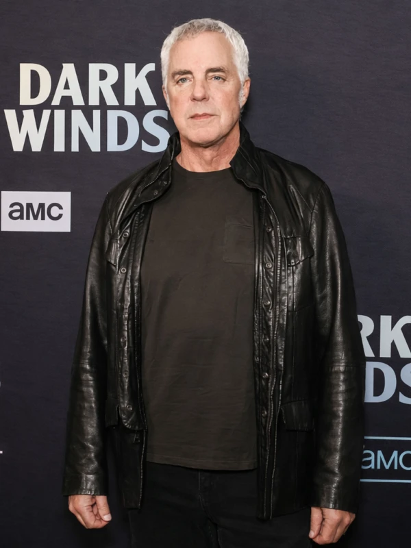 Dark Winds S04 Premiere Titus Welliver Leather Jacket