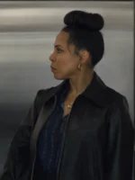 Doc S02 Gina Walker Black Leather Jacket