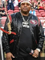 E 40 San Francisco 49ers Sequin Jacket
