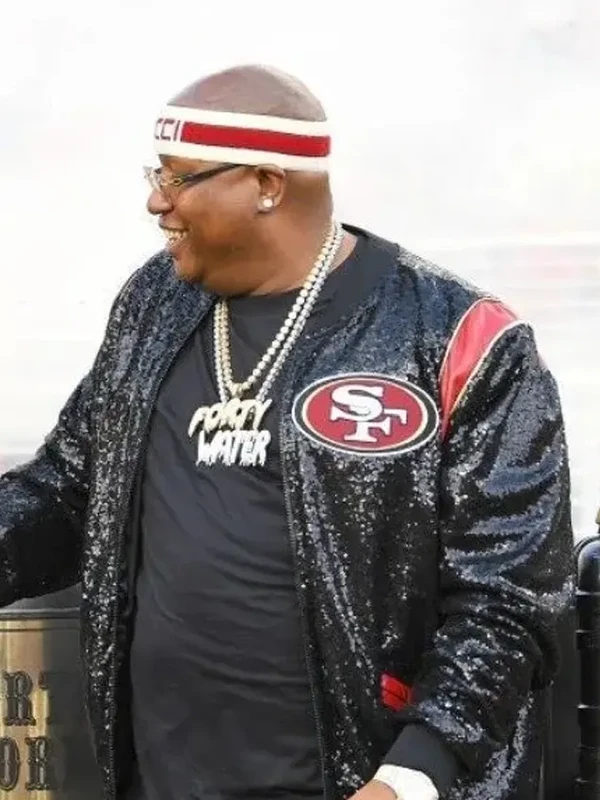 E 40 San Francisco 49ers Sequin Jacket buy