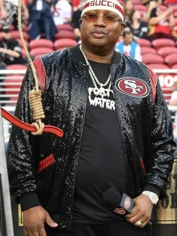 E 40 San Francisco 49ers Sequin Jacket