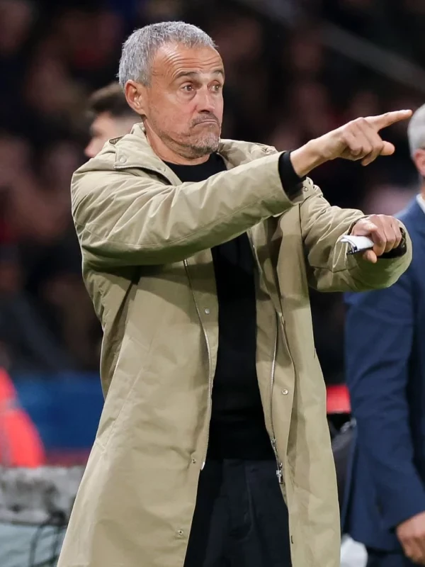 Footbal Team Manager Luis Enrique Hooded Coat