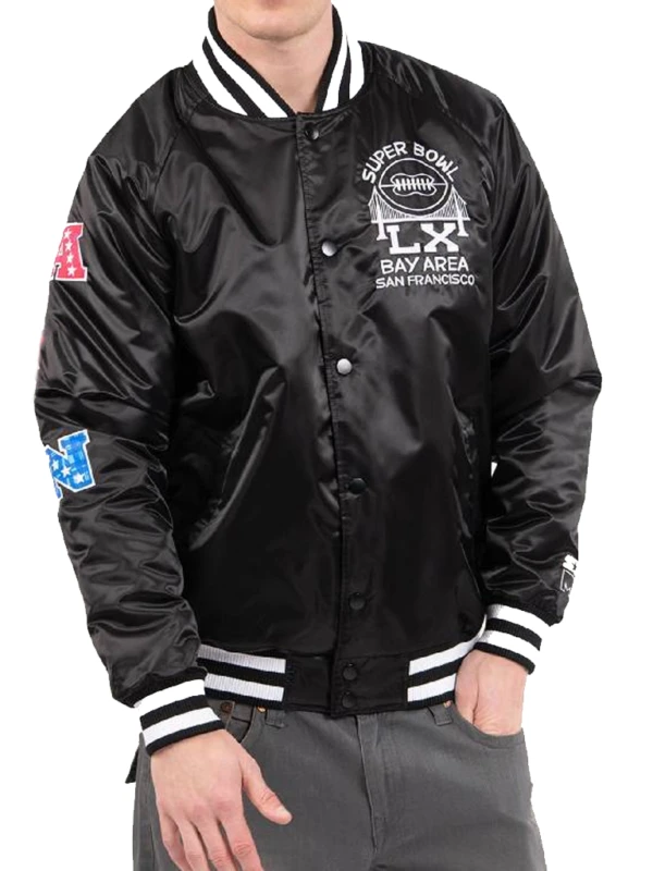 Good Morning America lack Varsity Jacket