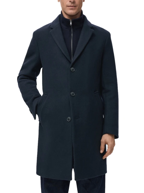 Head Coach Igor Tudor Long Navy Blue Coat