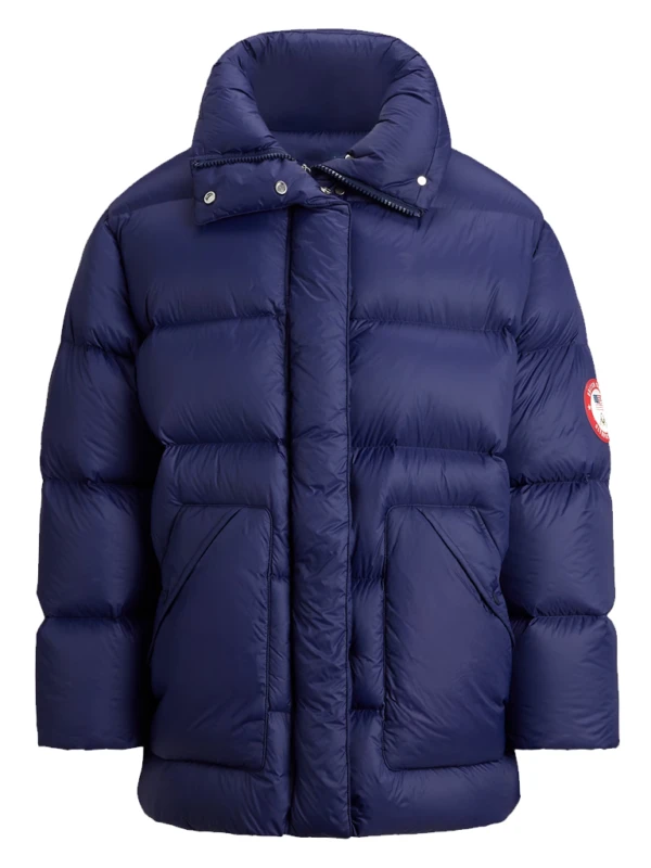 Hoda Kotb Today 2026 Team USA Blue Puffer Jacket