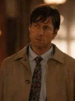 How to Make a Killing Glen Powell Beige Coat