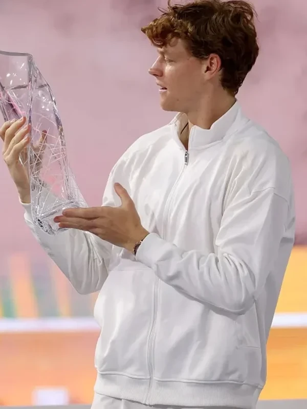 Jannik Sinner 2026 Miami Open White Jacket For Sale